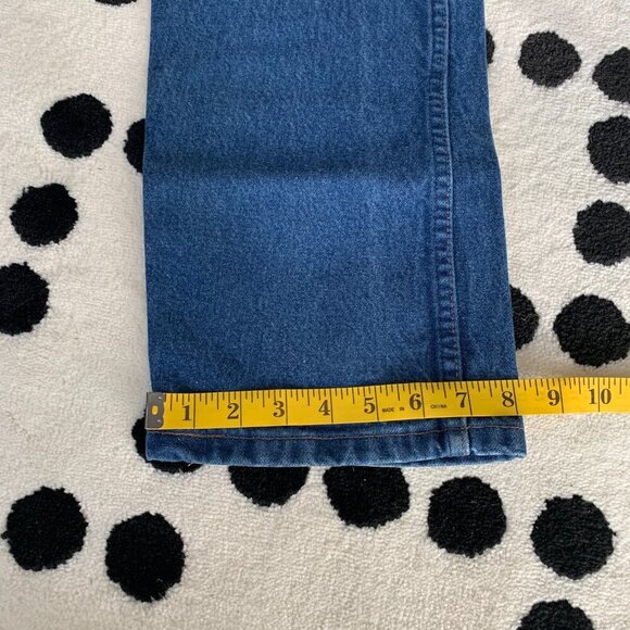 Wrangler Vintage Cowboy Cut Jeans Slim Fit Bootcut Denim - Picture 13 of 13